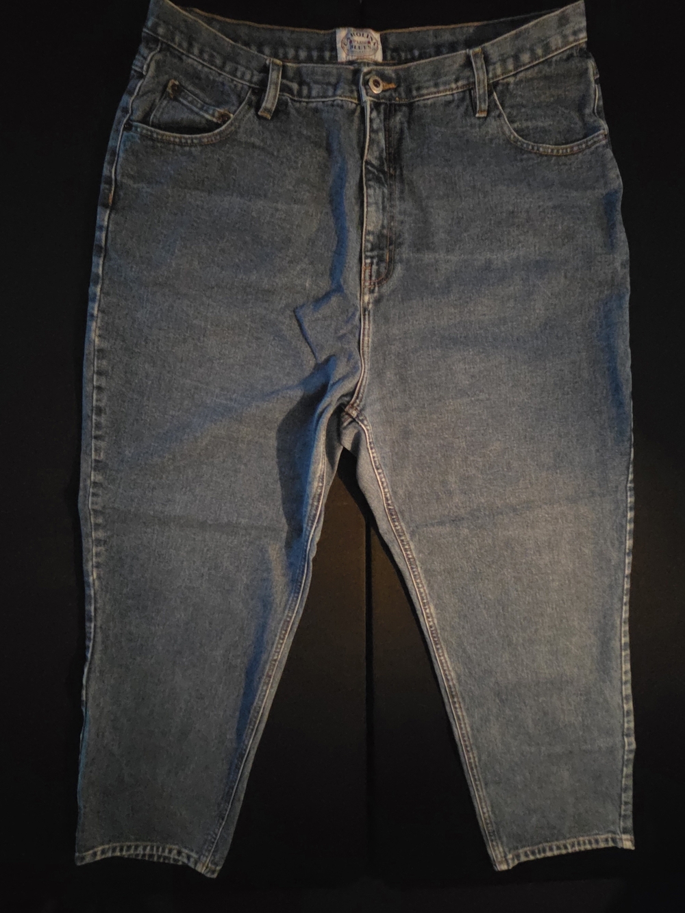 High-Rise Women's Jeans in Light Blue Wash Size 20W